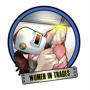 Sticker - Women In Trades 3”x3”