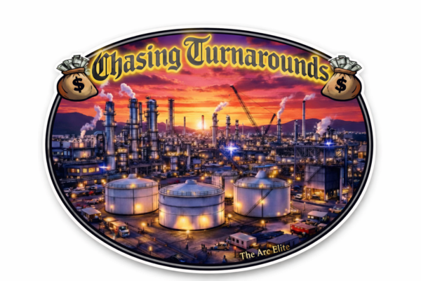 Sticker - Chasing Turnarounds