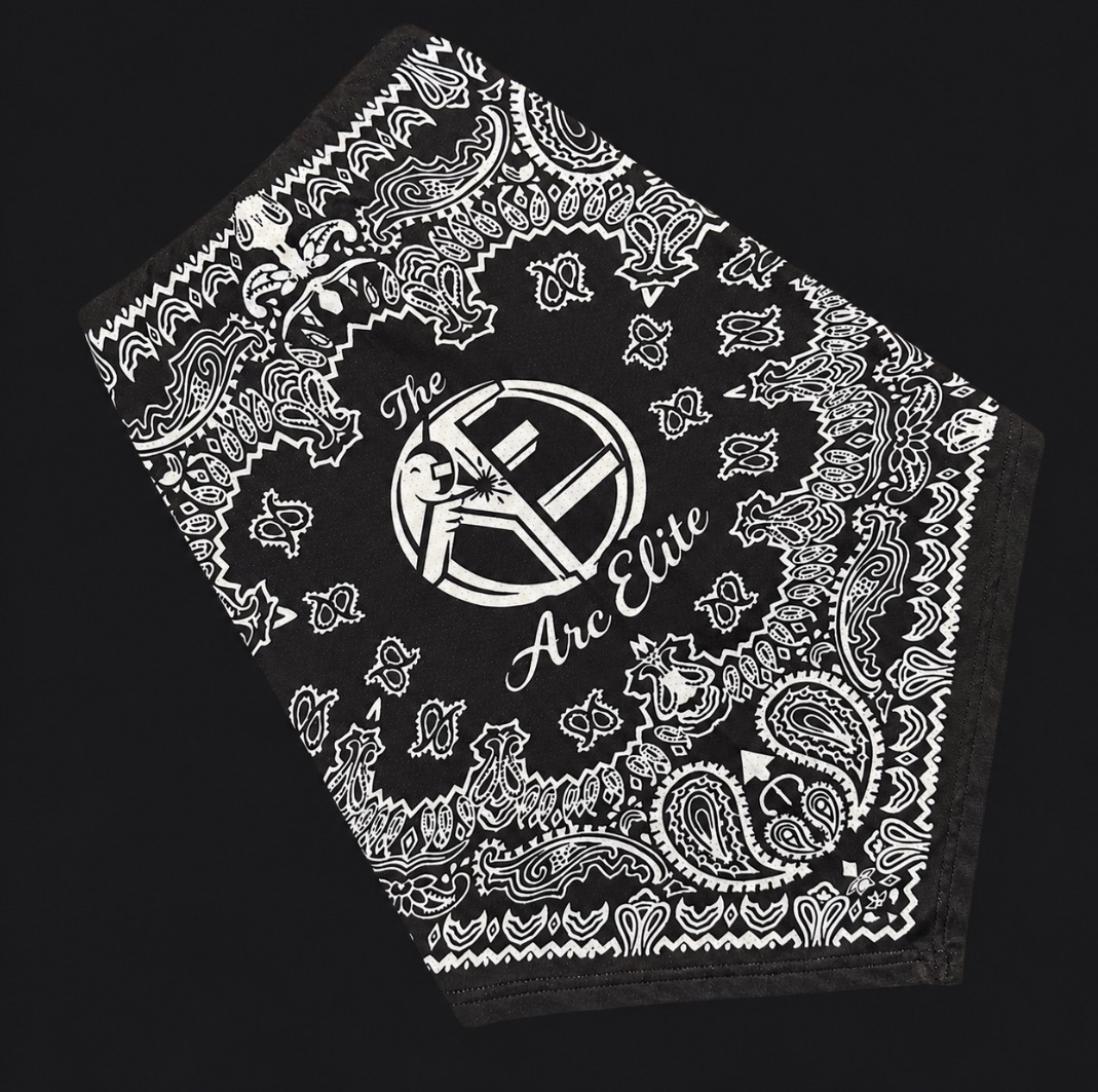The Arc Elite Premium Welding Bandana / Face Cover – Paisley Neck Gaiter (Singles)(Choose Color) - Image 2