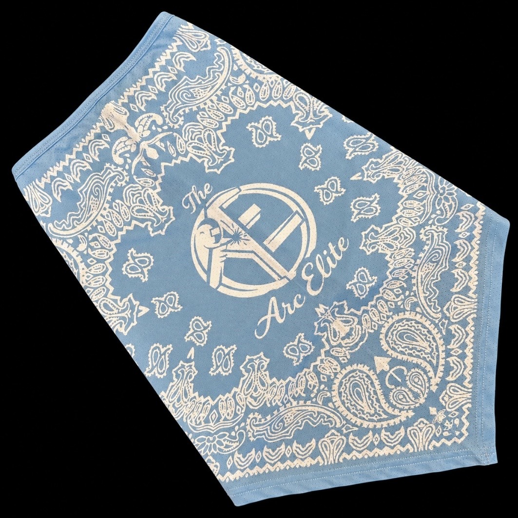 The Arc Elite Premium Welding Bandana / Face Cover – Paisley Neck Gaiter (Singles)(Choose Color)