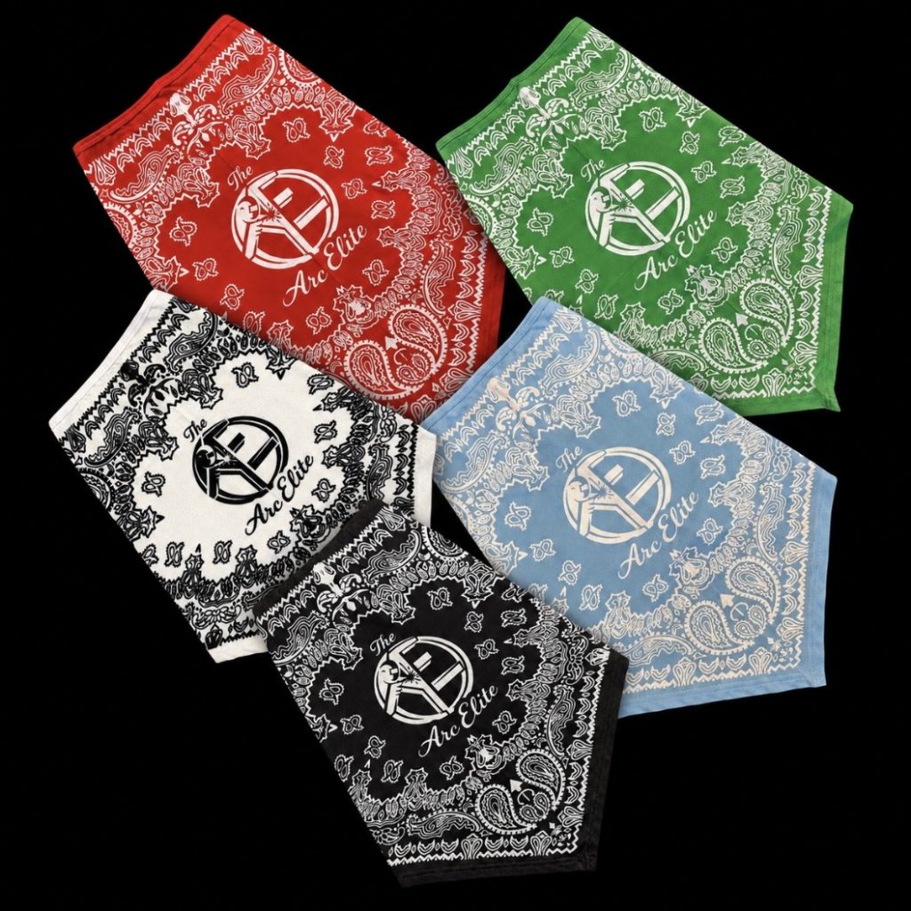 The Arc Elite Premium Welding Bandana / Face Cover – Paisley Neck Gaiter (5 Pack)(All Colors)